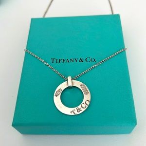Tiffany & Co. 925 Sterling Silver 1837 Necklace